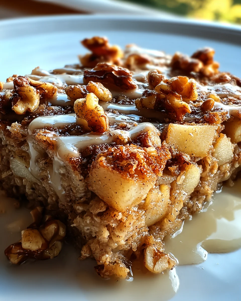 Oatmeal Apple Breakfast Bake 20 Oatmeal