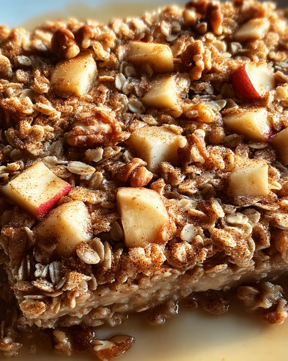 Oatmeal Apple Breakfast Bake 21 Oatmeal