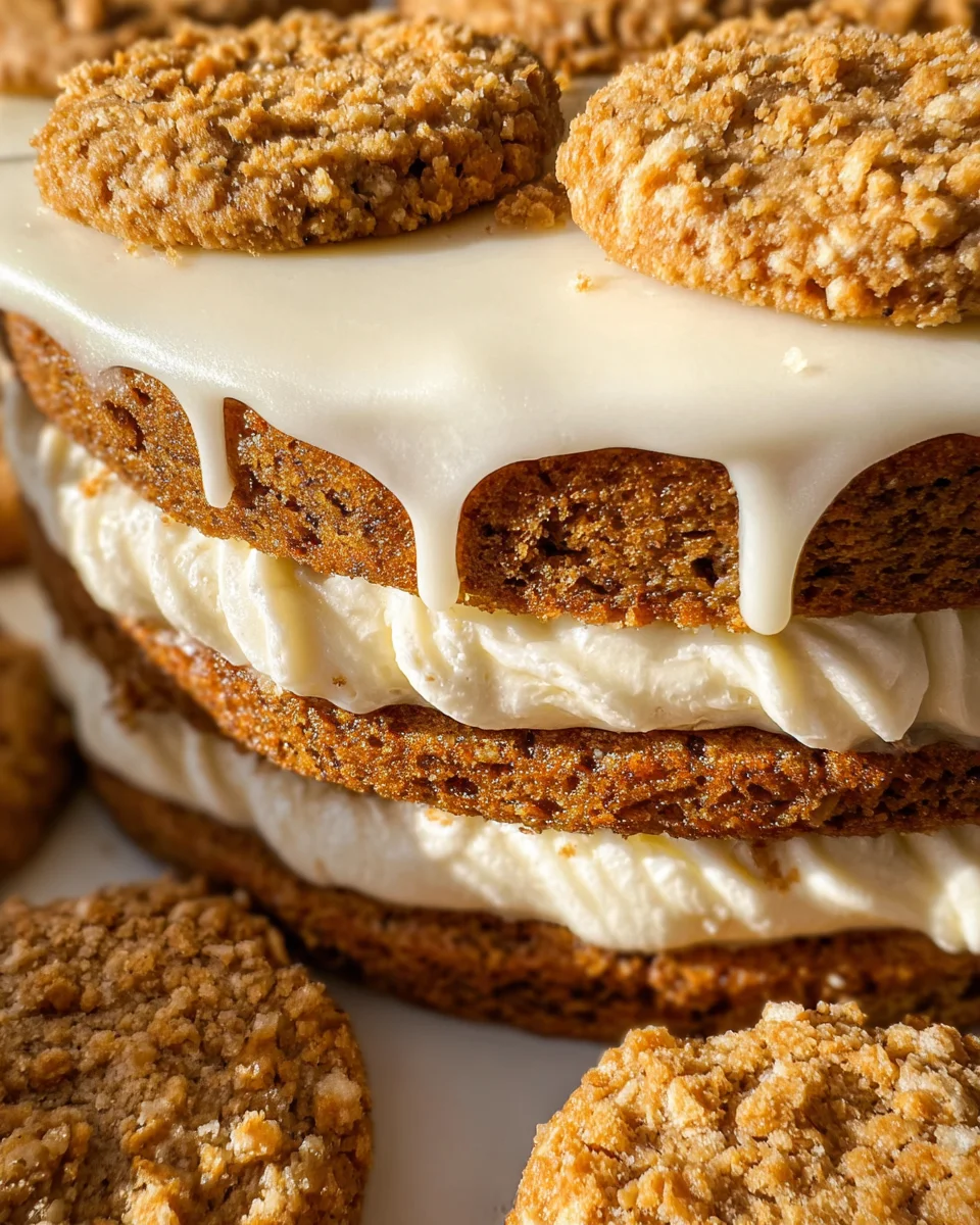 Oatmeal Cream Pie Cake