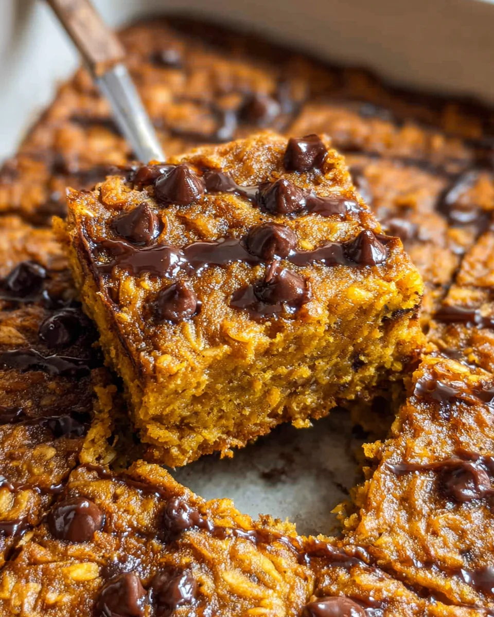 Pumpkin Baked Oatmeal