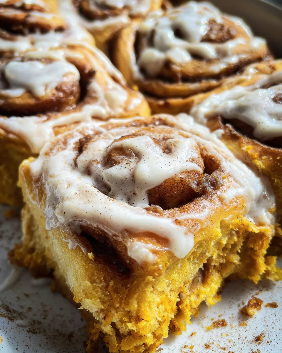 Pumpkin Cinnamon Rolls