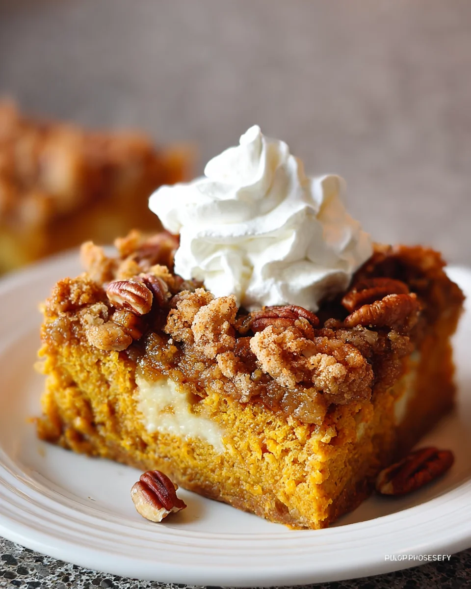 Pumpkin Crunch Cake