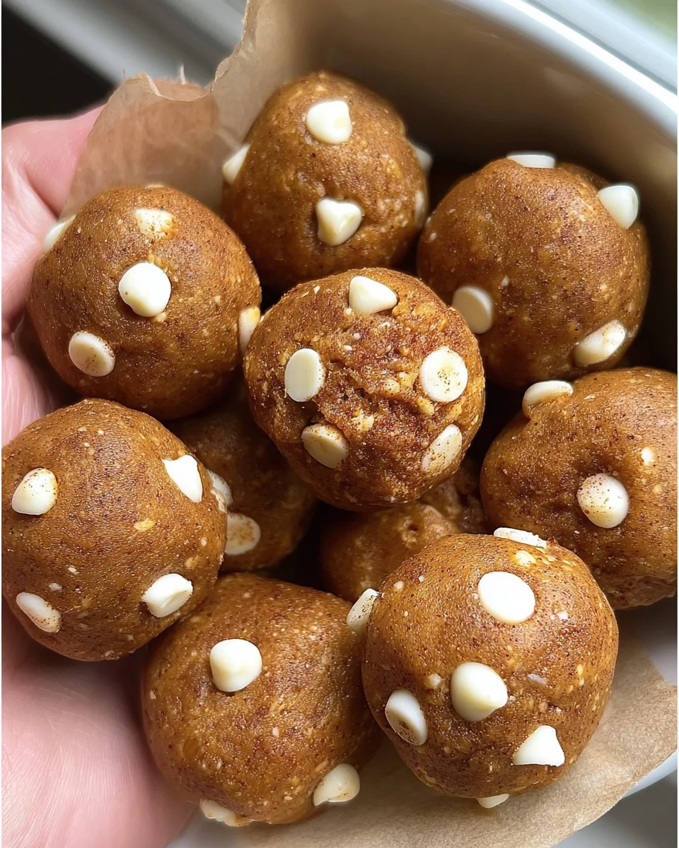 Pumpkin Pie Protein Balls