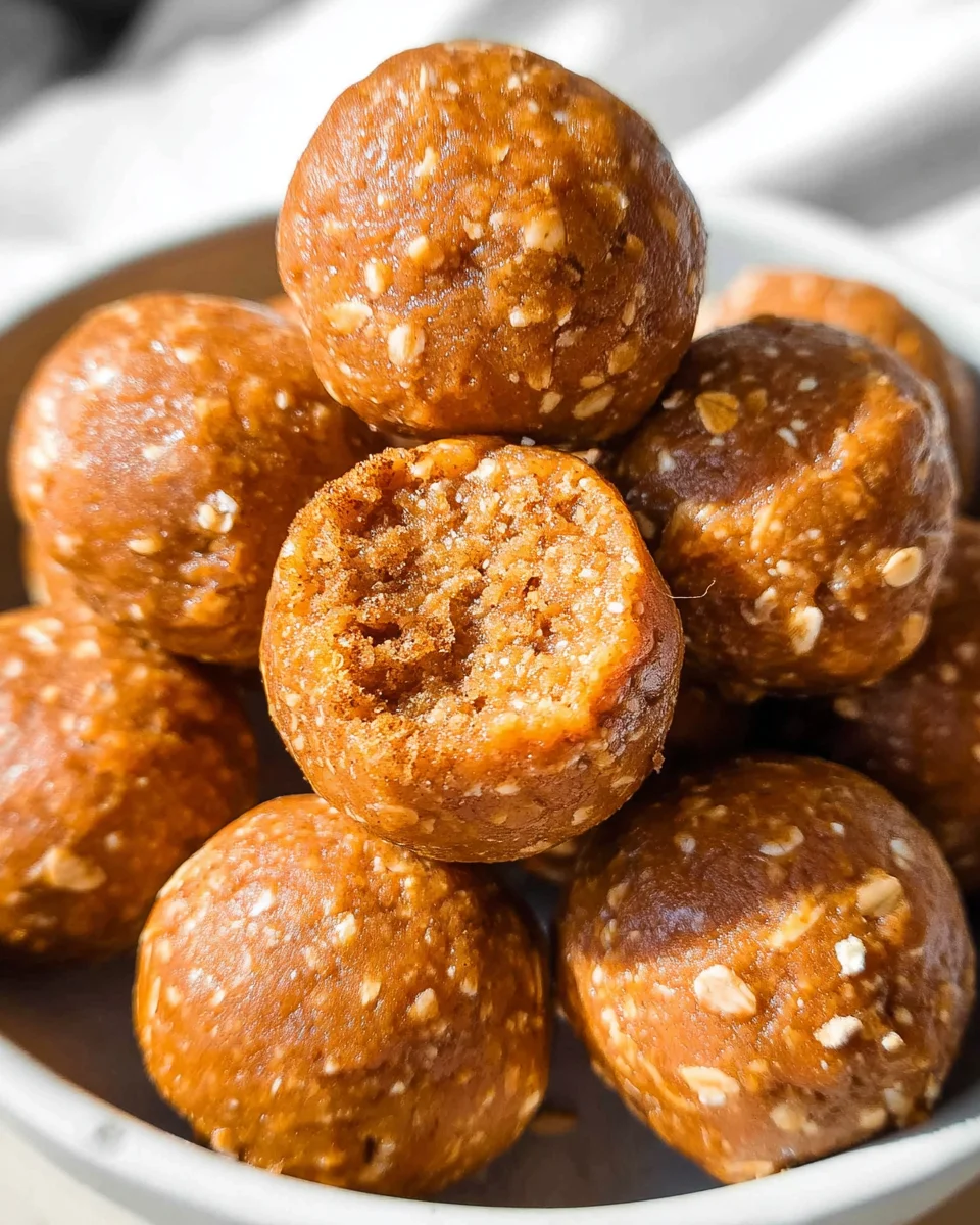 Pumpkin Protein Balls