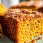 Pumpkin Snickerdoodle Snack Cake