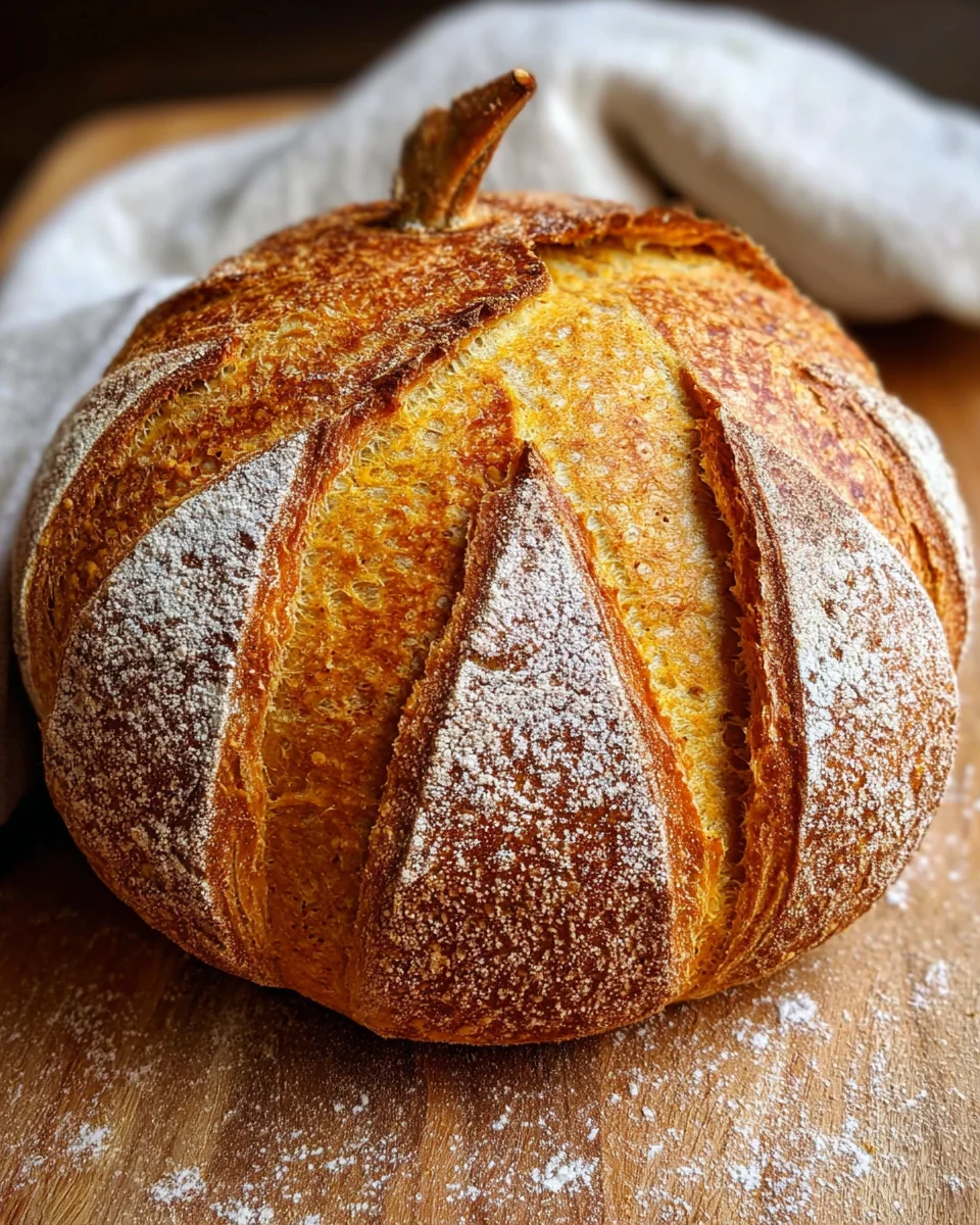 Pumpkin Sourdough Bread