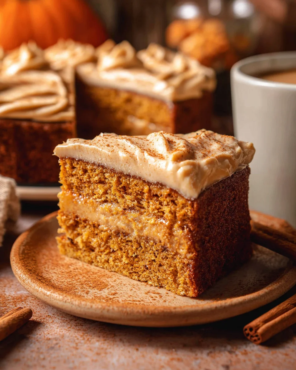 Pumpkin Spice Latte Cake