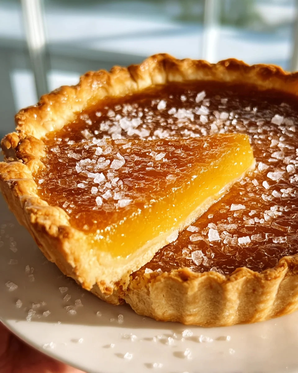 Salted Honey Pie