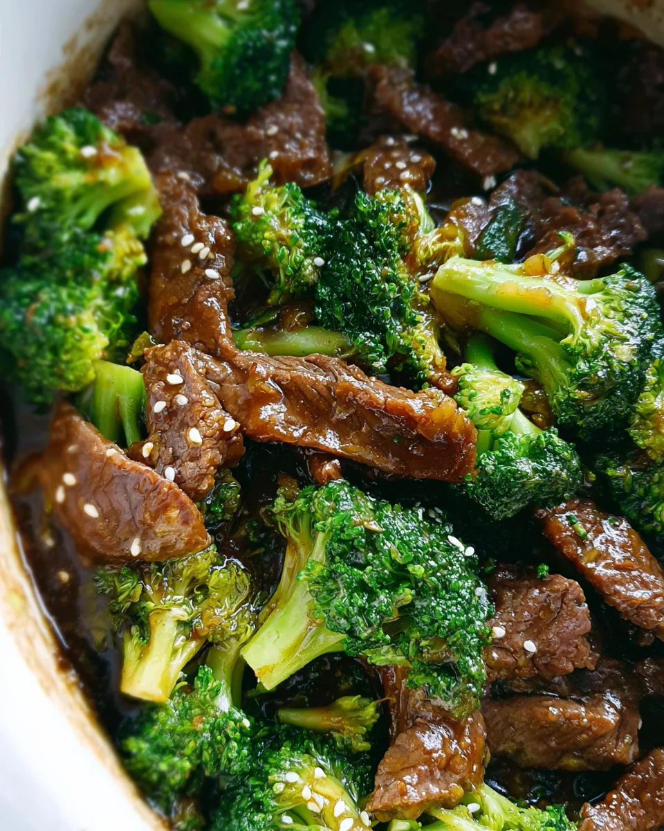 Slow Cooker Beef and Broccoli