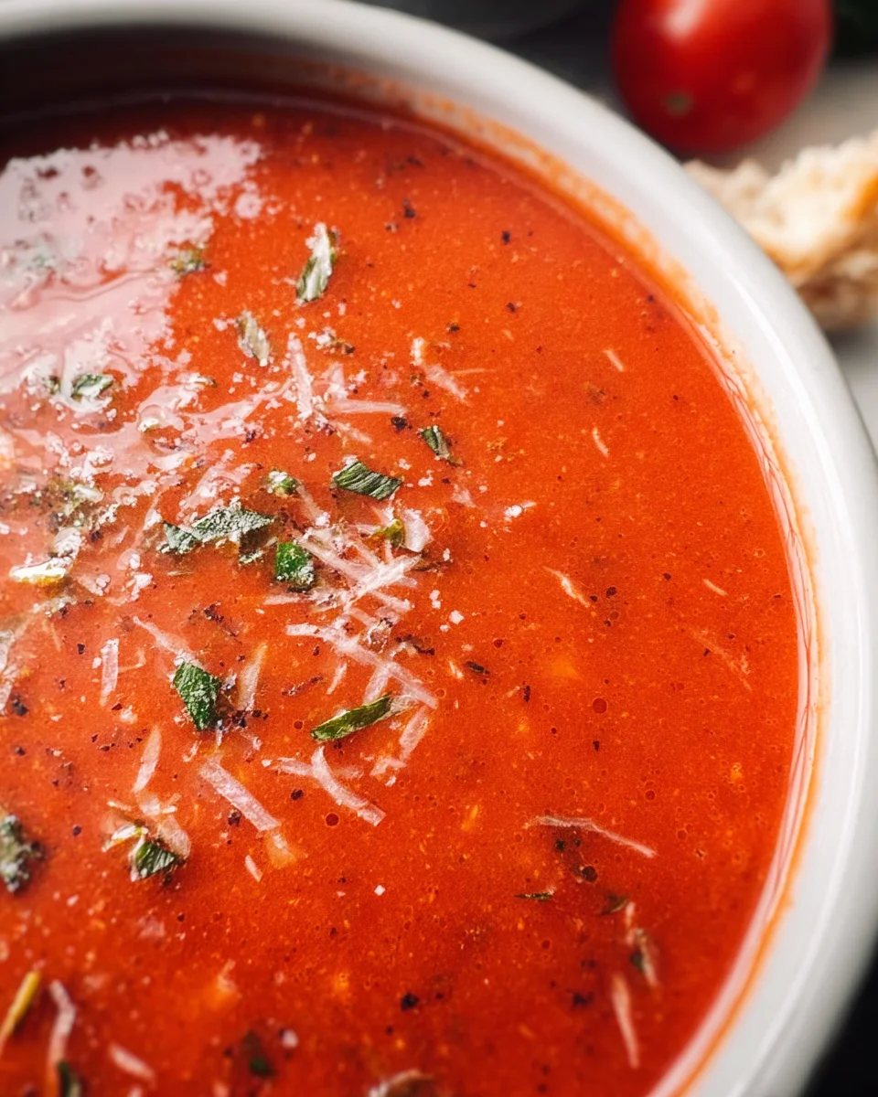 Slow Cooker Tomato Soup