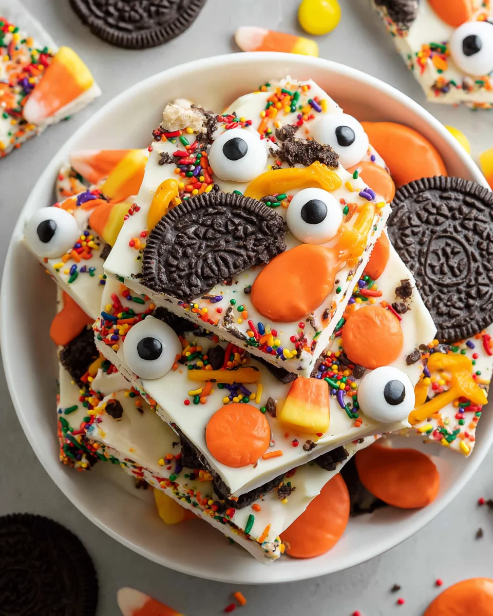 Spooky Halloween Oreo Bark 15 Spooky