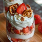 Strawberry Pretzel Salad Parfaits