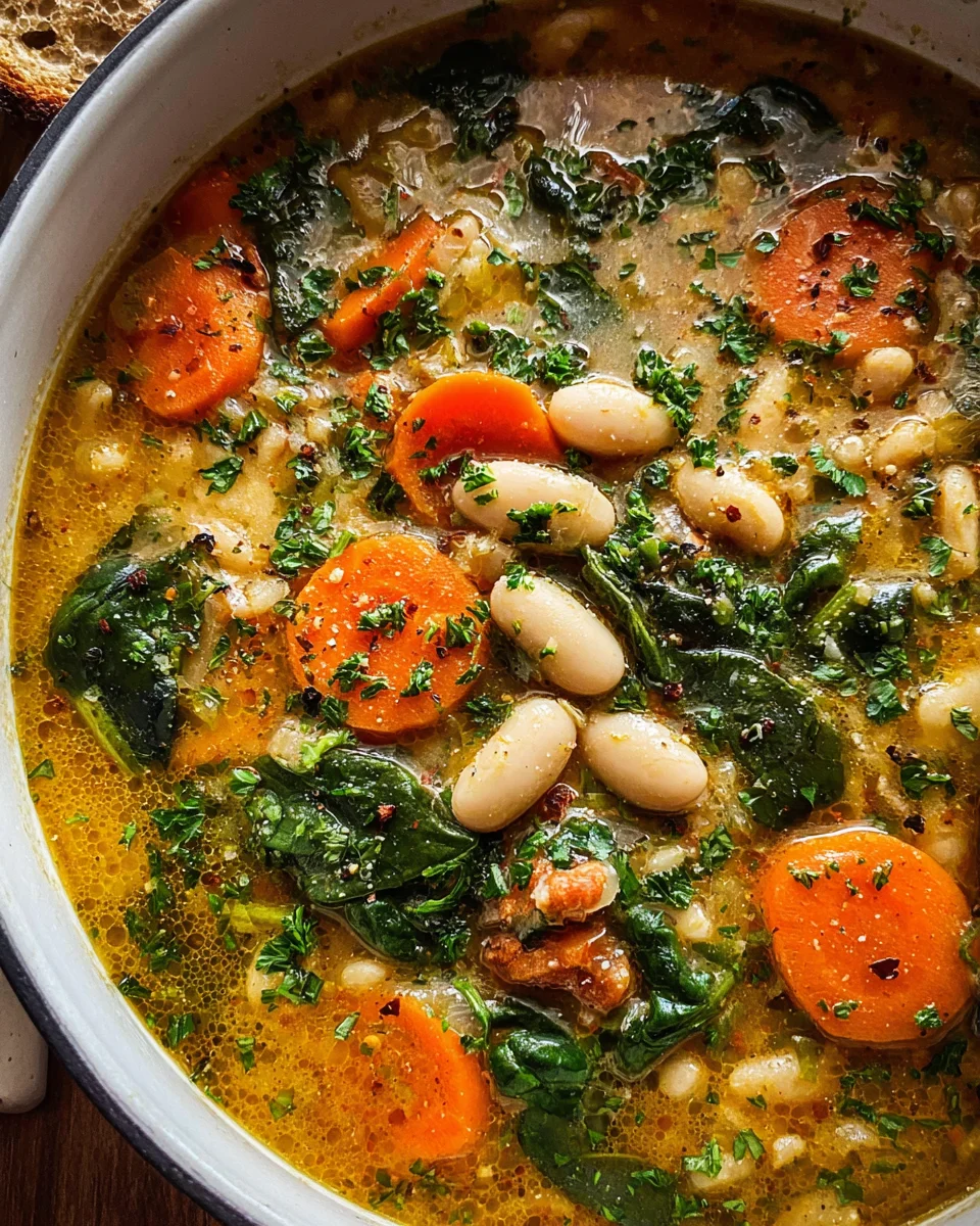 Tuscan White Bean Soup 20 Tuscan