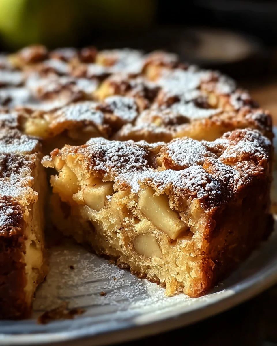 3 Ingredient Apple Cake 24 3 Ingredient Apple Cake