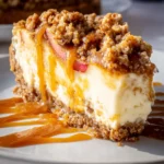 Apple Crisp Cheesecake