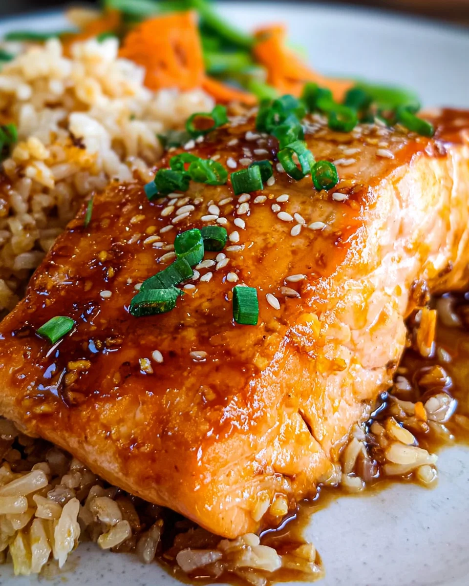 Baked Asian Salmon 18 Baked