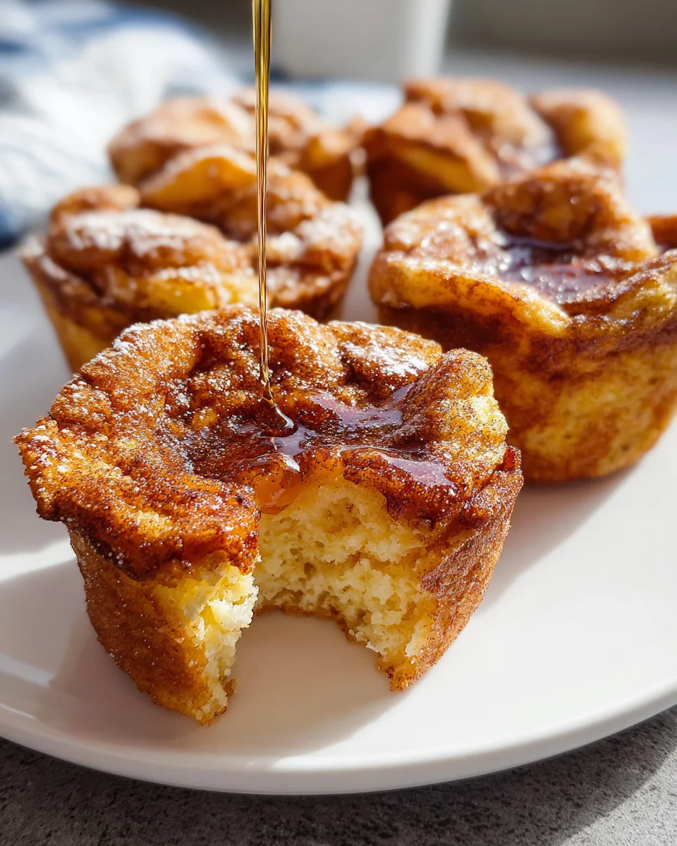 Baked French Toast Muffins 21 Baked