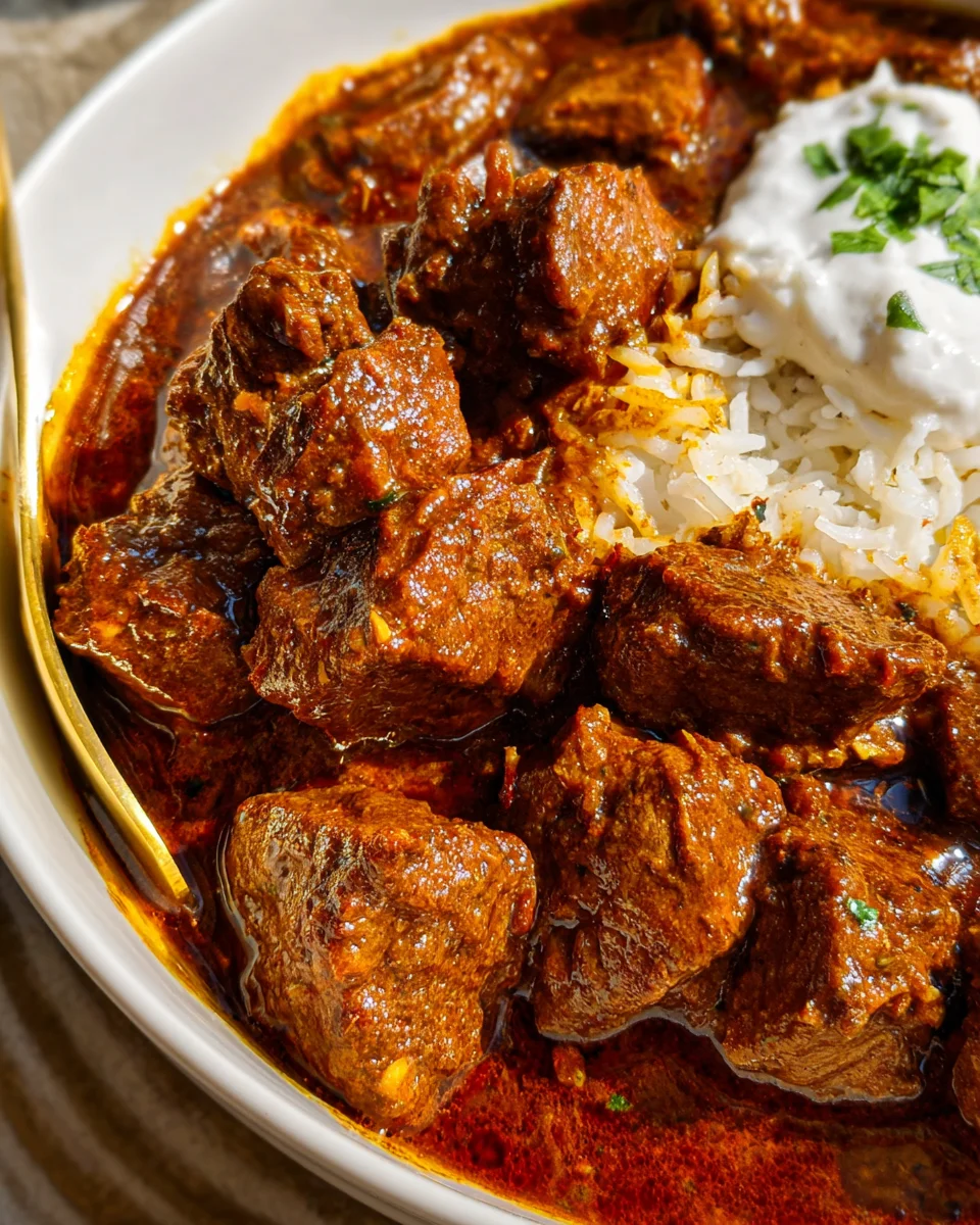 Beef Vindaloo 20 Beef