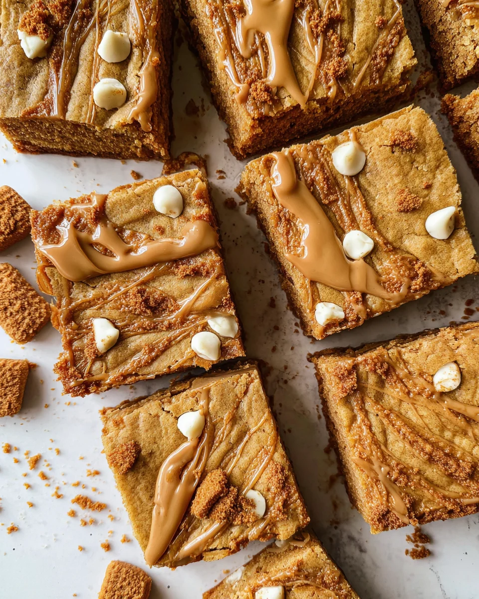 Biscoff Blondies 19 Biscoff