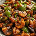 Black Pepper Chicken with Mushrooms 27 Black Pepper Chicken with Mushrooms