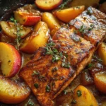 Bourbon Peach Roasted Salmon 24 Bourbon Peach Roasted Salmon