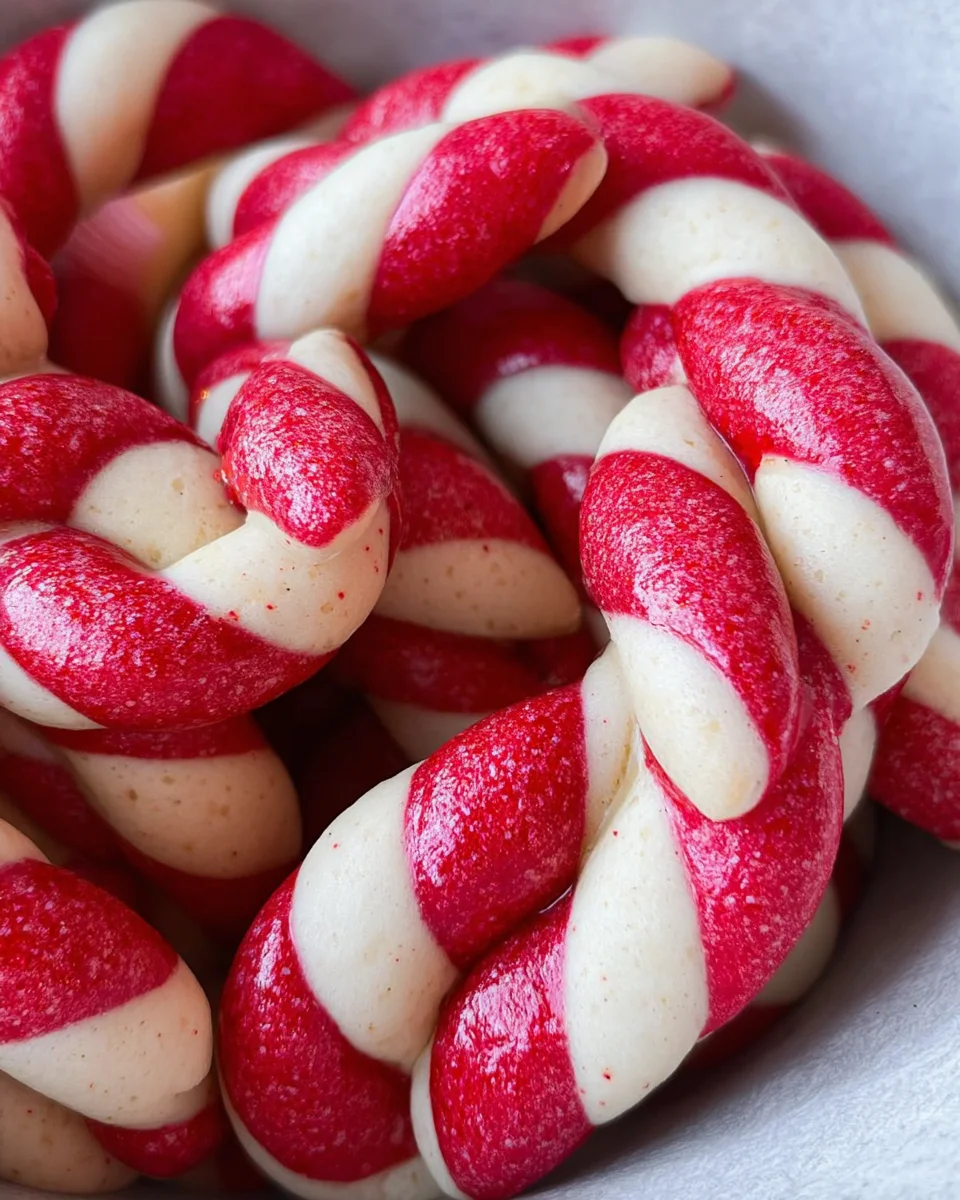 Candy Cane Cookies Recipe
