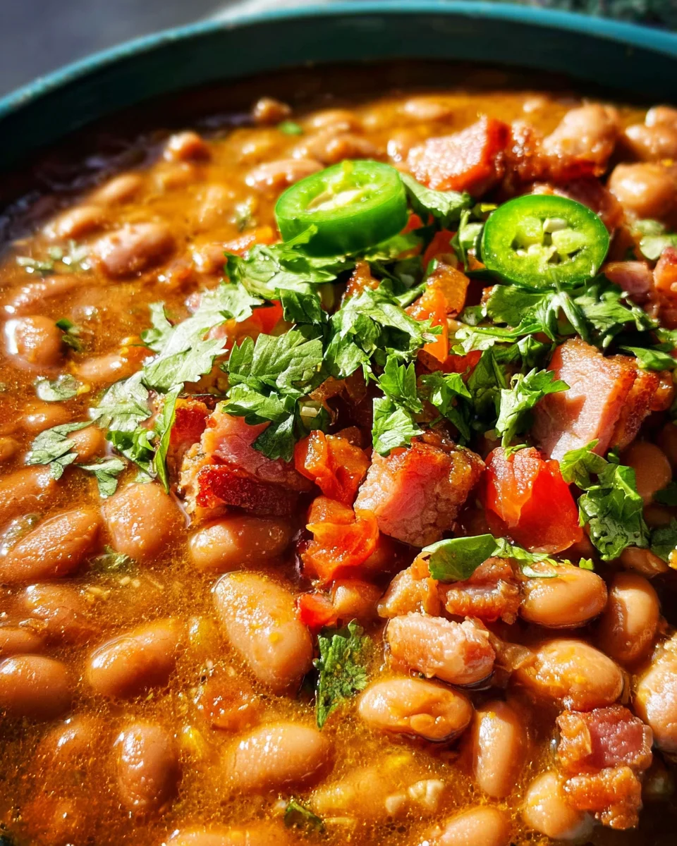 Charro Beans (Frijoles Charros)