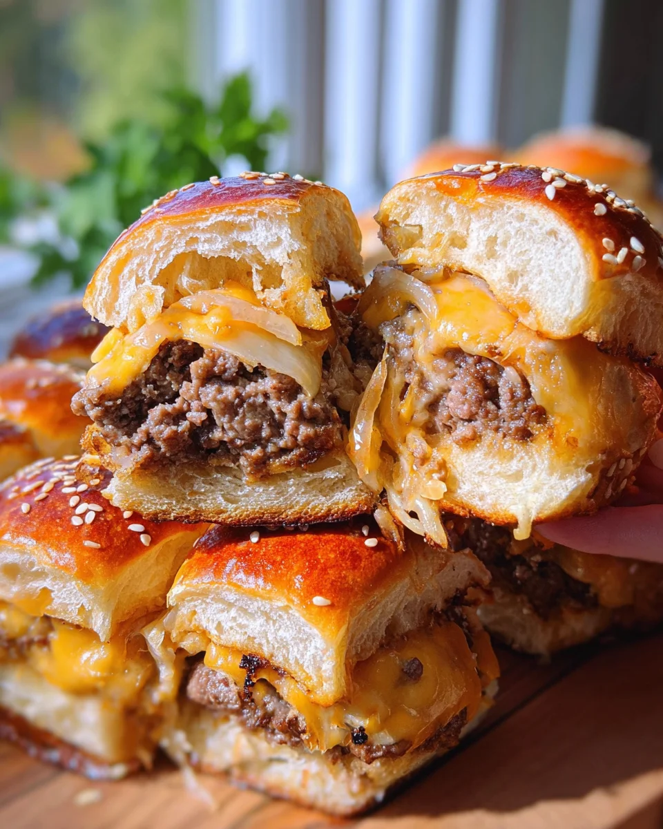Cheeseburger Sliders