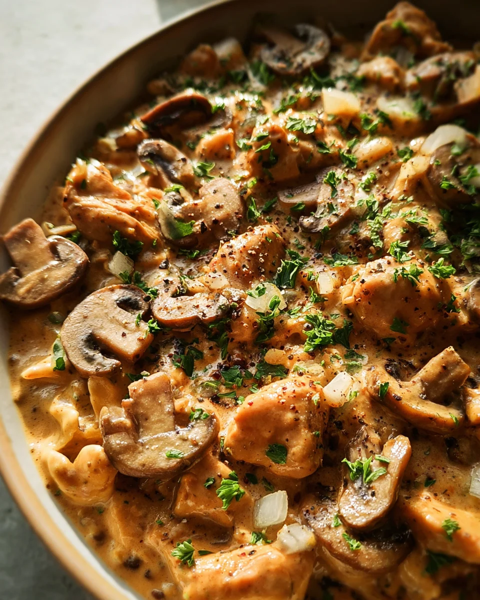 Chicken Stroganoff 23 Chicken