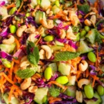 Chopped Asian Salad (Miso Dressing)