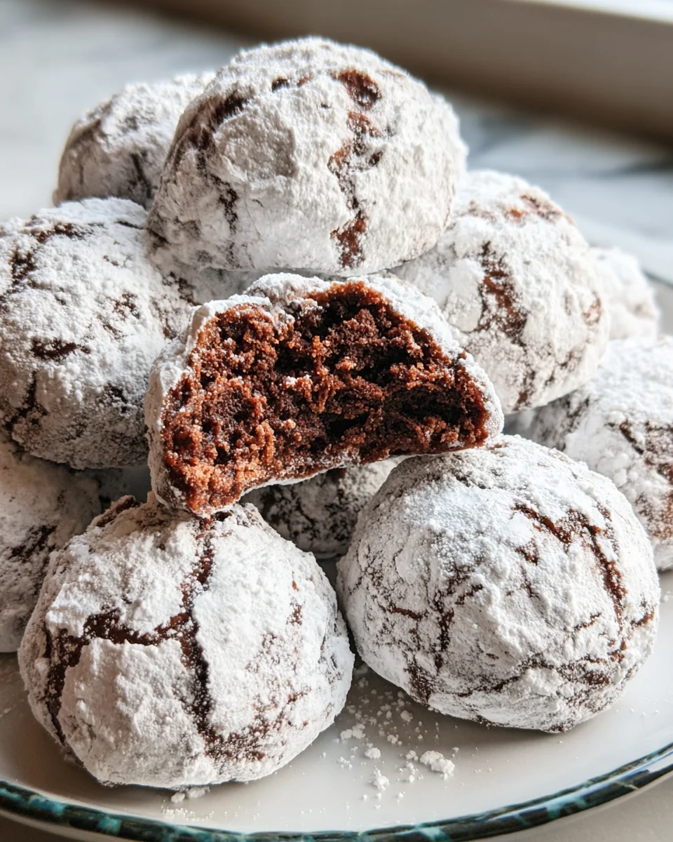 Classic Chocolate Snowball Cookies 23 Classic Chocolate Snowball Cookies