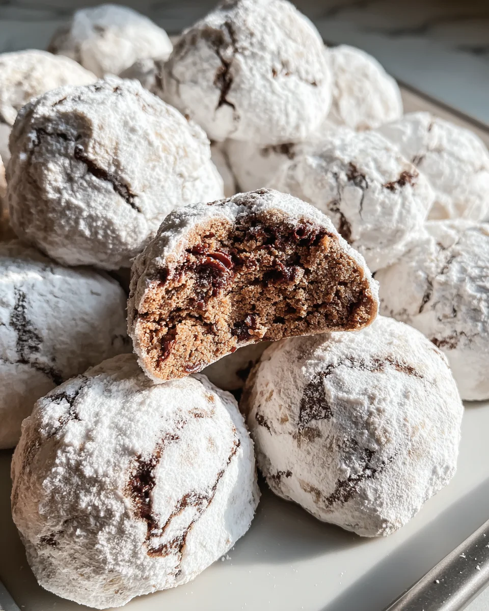 Classic Chocolate Snowball Cookies 20 Classic
