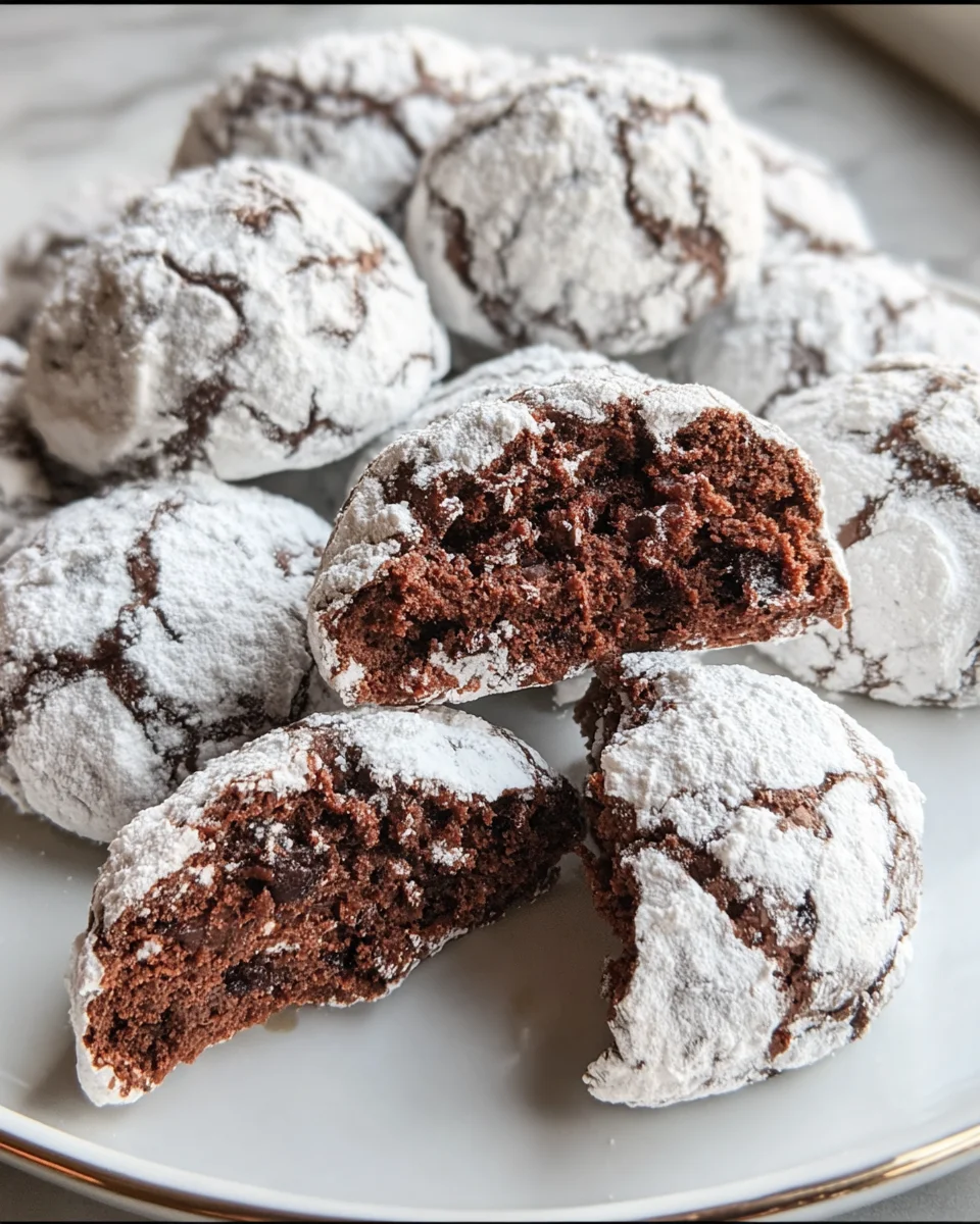 Classic Chocolate Snowball Cookies 21 Classic