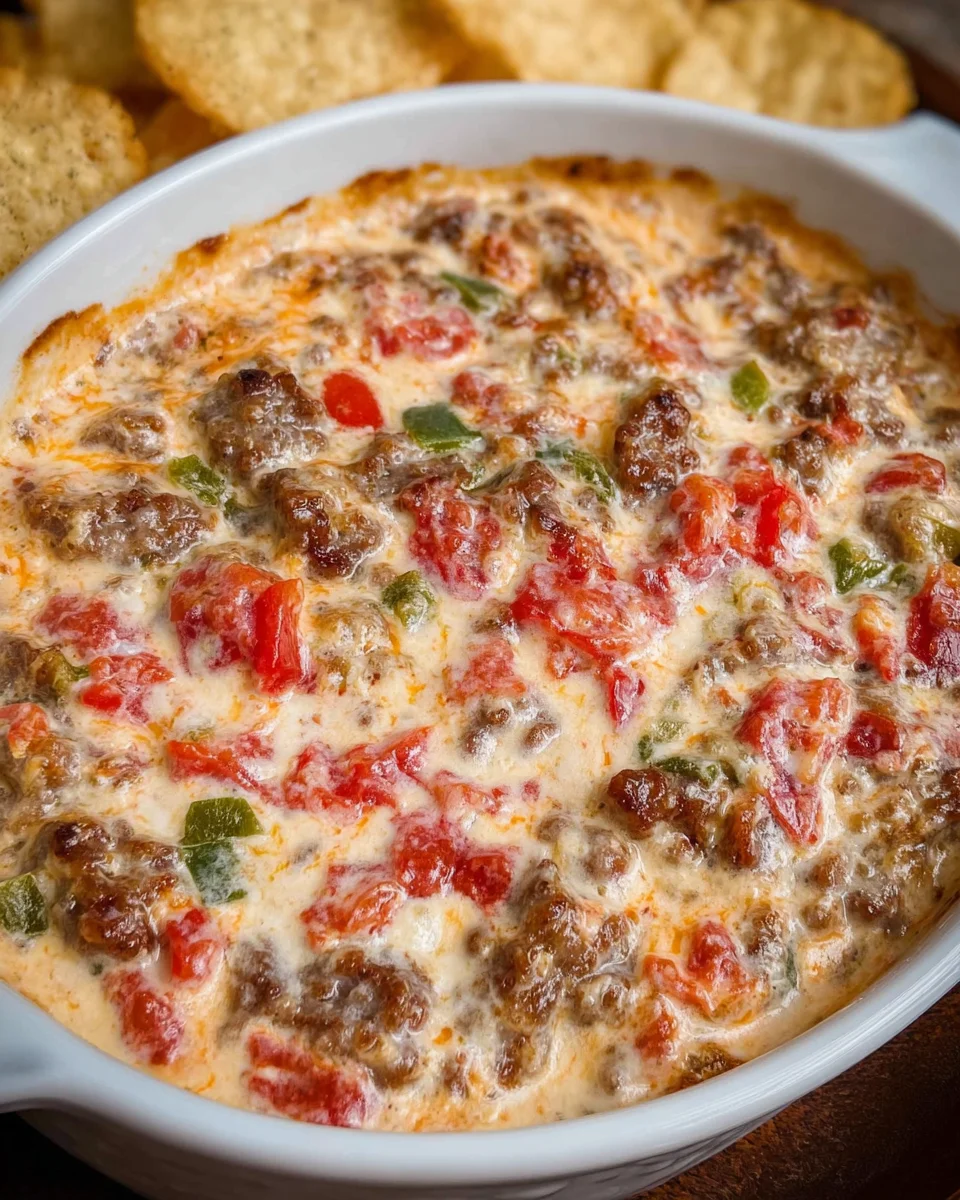 Cream Cheese Rotel Dip 12 Cream