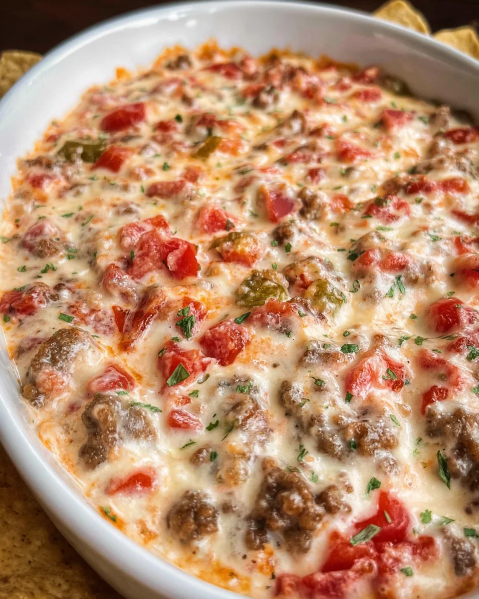 Cream Cheese Rotel Dip 13 Cream