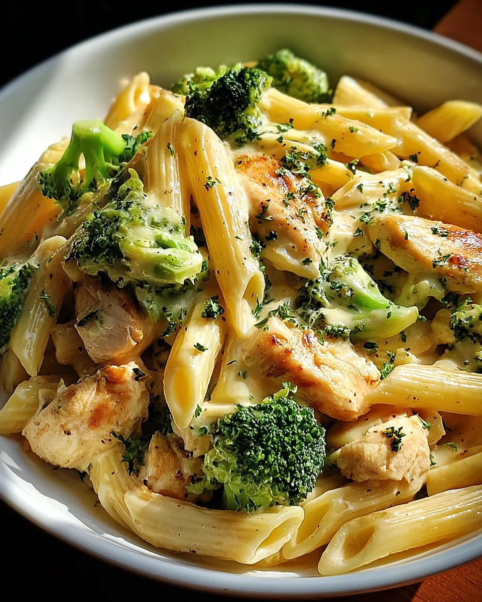 Creamy Broccoli and Chicken Penne 31 Creamy Broccoli and Chicken Penne