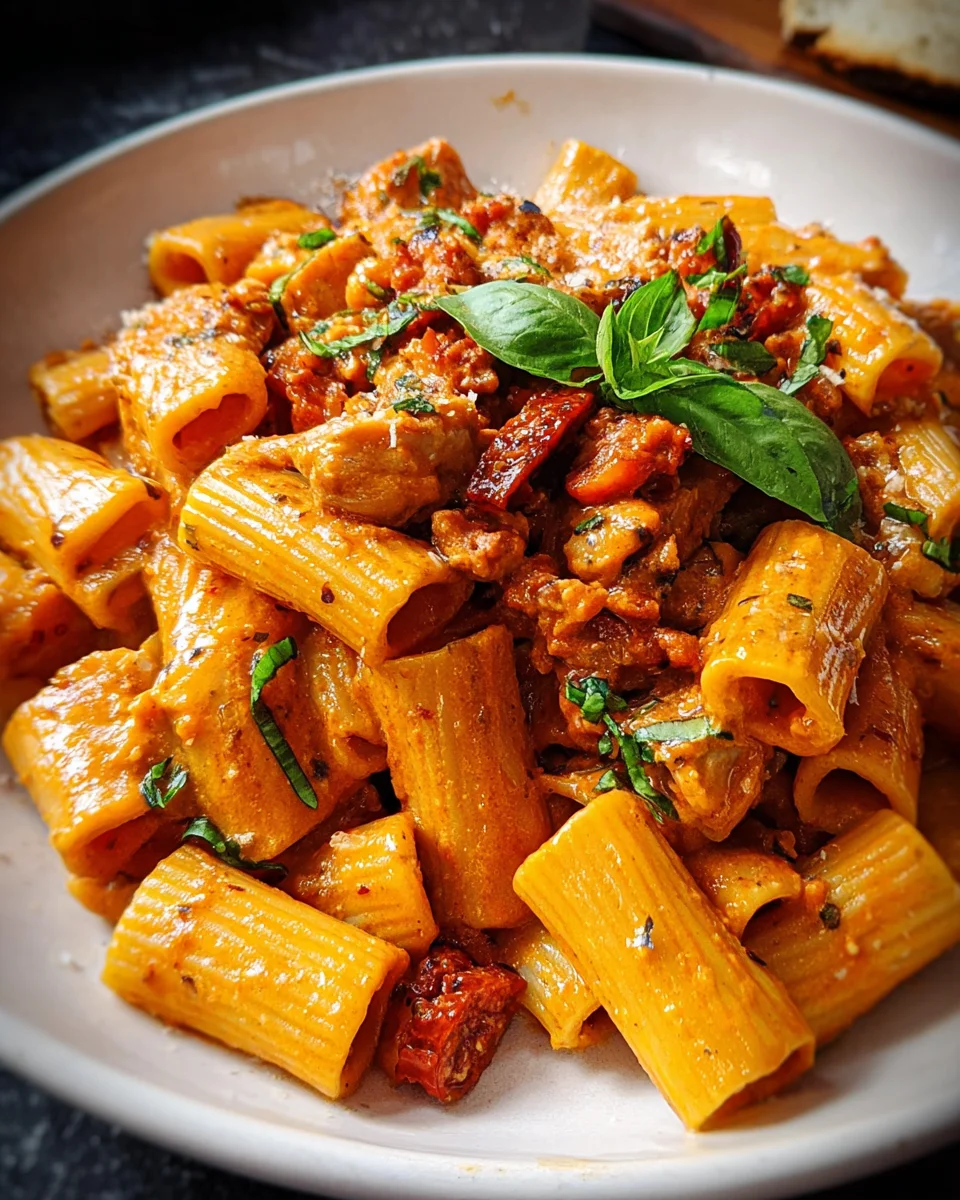 Creamy Chicken and Chorizo Pasta 26 Creamy Chicken and Chorizo Pasta