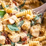 Creamy Sun Dried Tomato Chicken Pasta