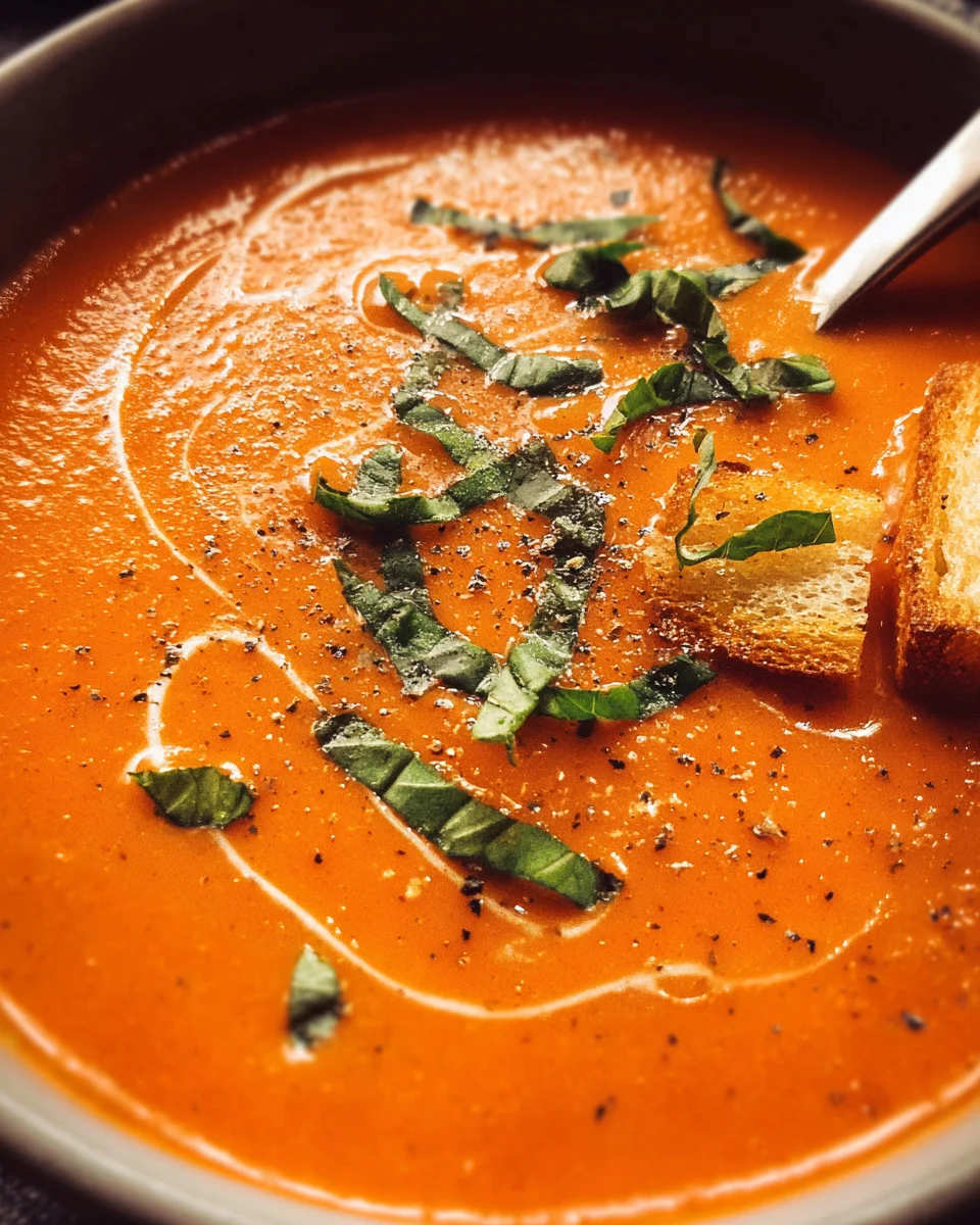 Creamy Tomato Basil Soup 27 Creamy Tomato Basil Soup