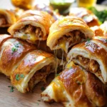 Easy Cheesy Chicken-Filled Crescents