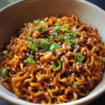 Easy Saucy Ramen Noodles