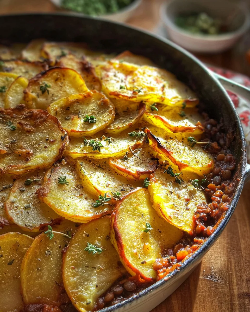 Easy Vegan Hotpot with Lentils