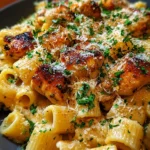 Garlic Butter Chicken with Rigatoni and Parmesan 25 Garlic Butter Chicken with Rigatoni and Parmesan