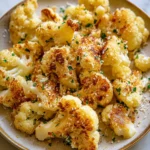 Garlic Butter Roasted Cauliflower Recipe