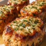 Garlic Parmesan Chicken Meatloaves 25 Garlic Parmesan Chicken Meatloaves