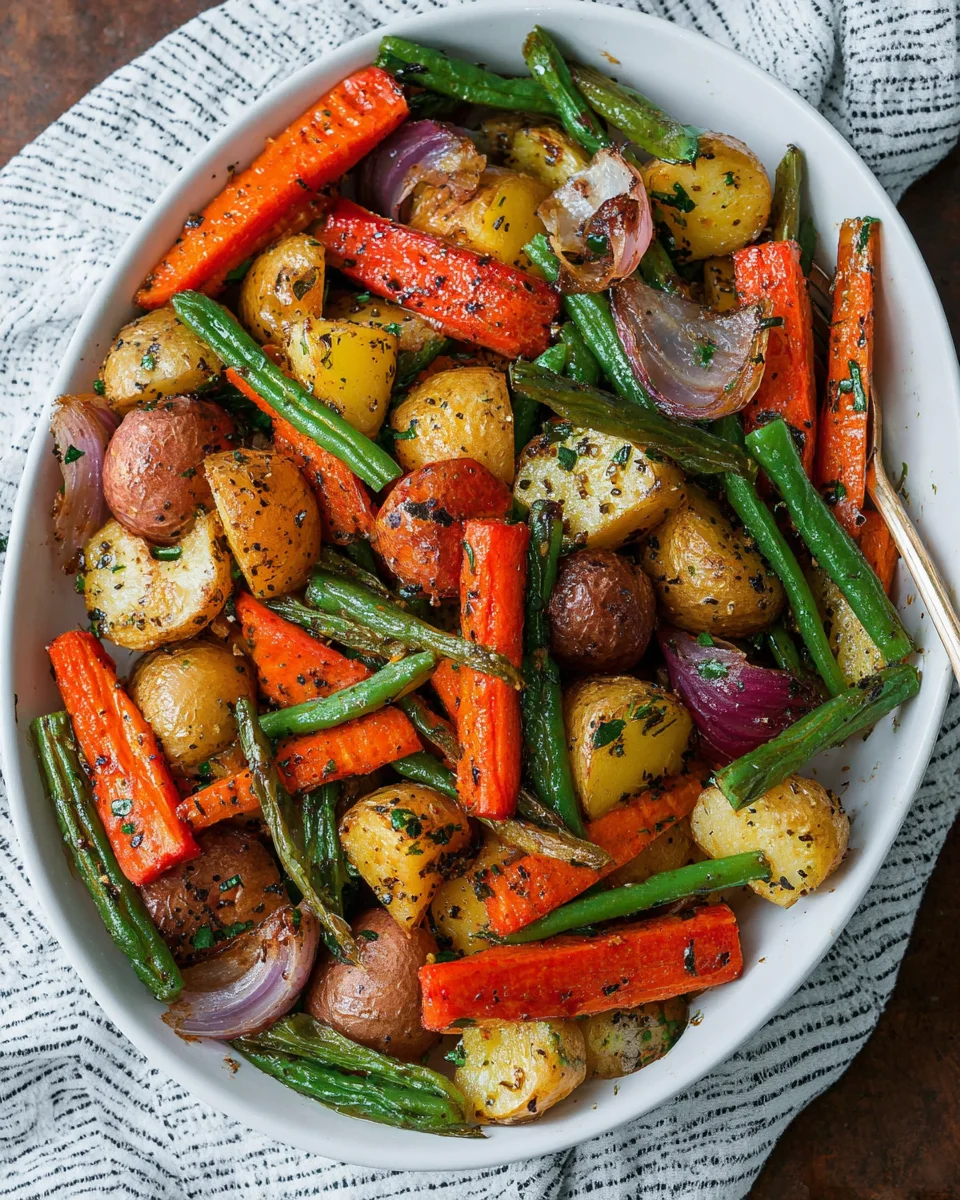 Garlic Roasted Vegetables 22 Garlic