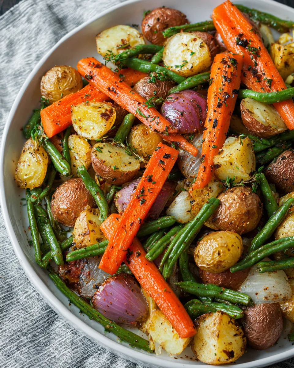 Garlic Roasted Vegetables 23 Garlic