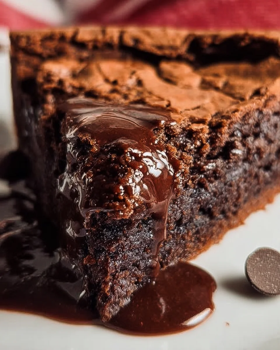 Gooey Brownie Pie 20 Gooey