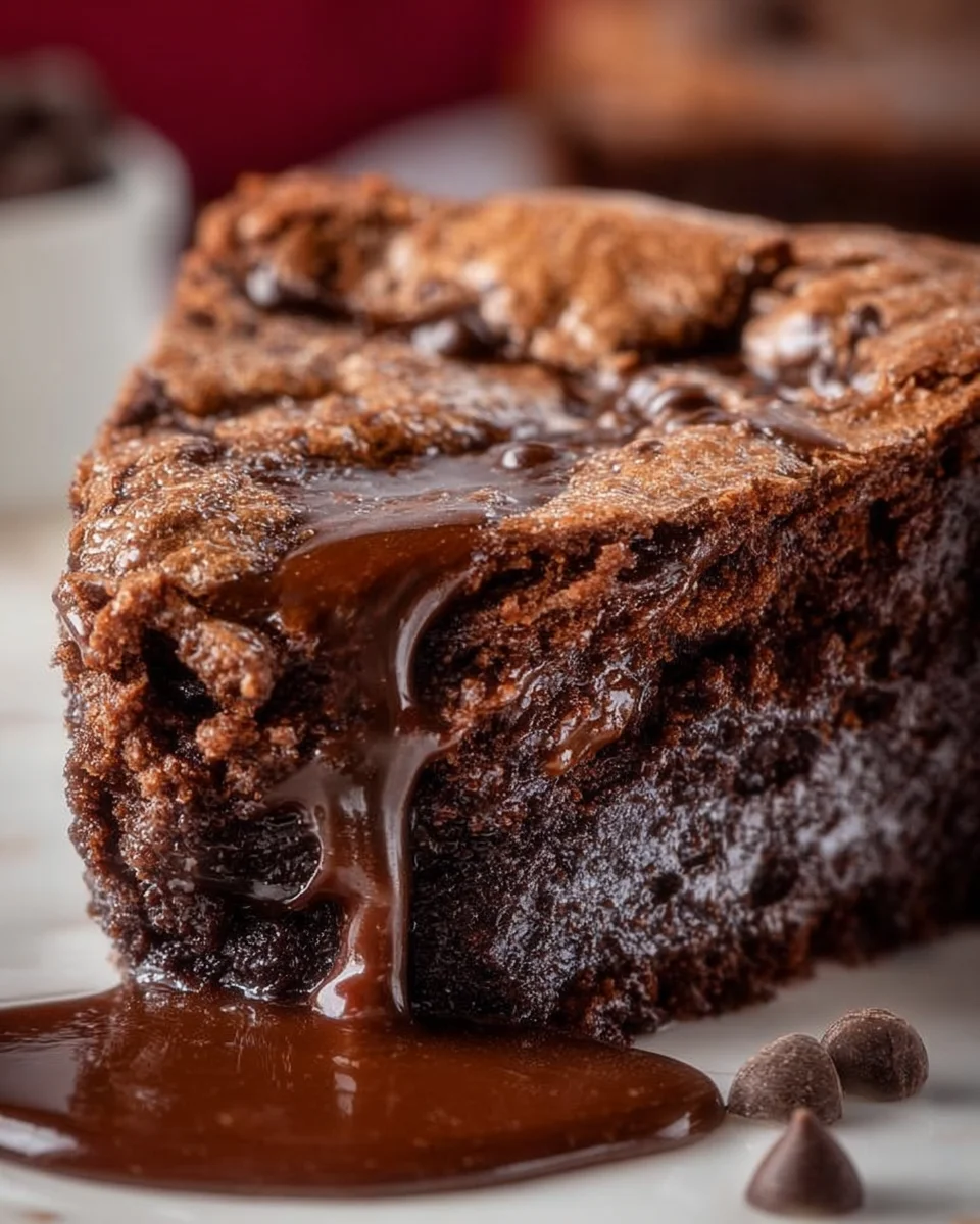 Gooey Brownie Pie 21 Gooey