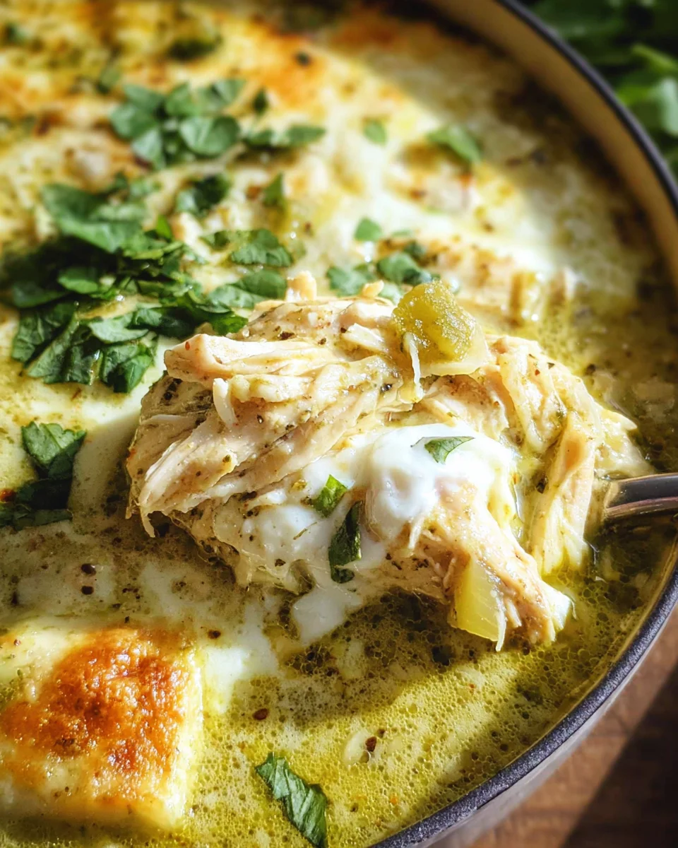 Green Chicken Enchilada Soup 21 Green